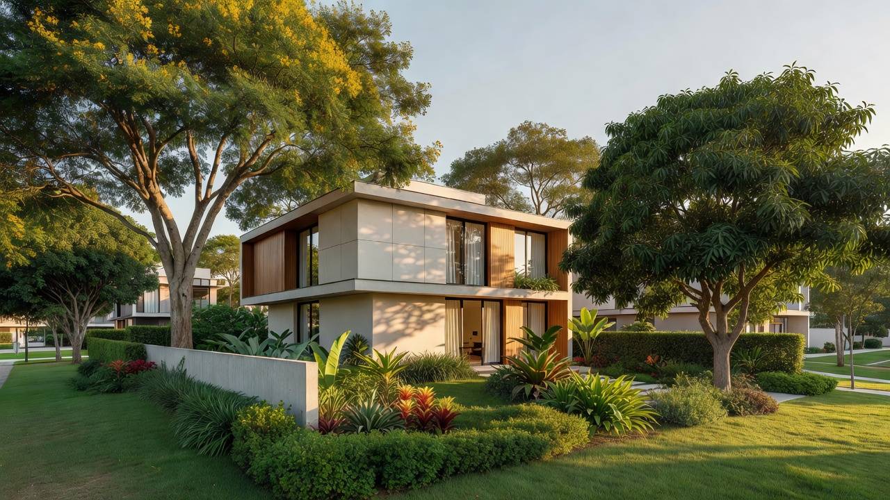 Casa residencial brasileira para ilustrar precificação de imóveis