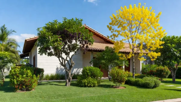 Casa residencial brasileira no mercado imobiliário para reengajamento de proprietários