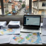 Relatórios de desempenho de bairros para mercado imobiliário brasileiro