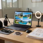 Kit gratuito para transformar fotos de captação imobiliária em 20 minutos