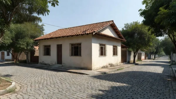 Casa residencial brasileira em leilão para captação imobiliária