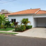 Casa residencial brasileira no mercado imobiliário para captação de exclusividade