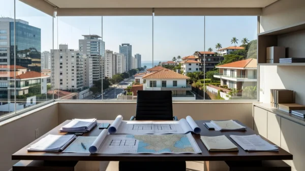 Imóveis em diferentes estados para co-corretagem interestadual no mercado imobiliário