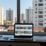 Vitrine semanal de imóveis em cards para corretores no Instagram