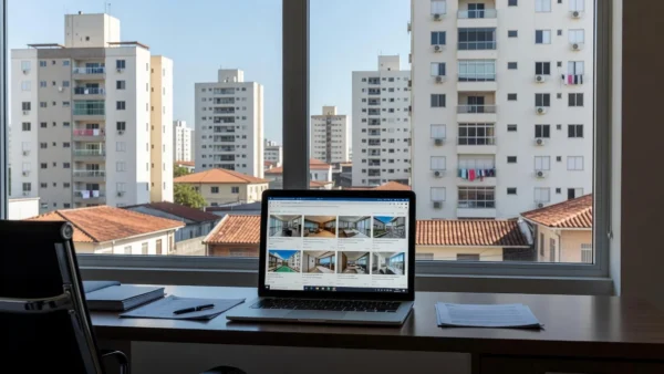Vitrine semanal de imóveis em cards para corretores no Instagram