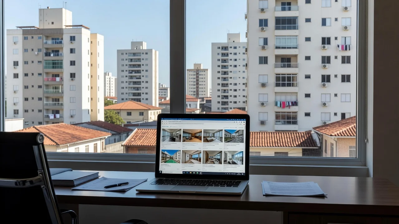 Vitrine semanal de imóveis em cards para corretores no Instagram