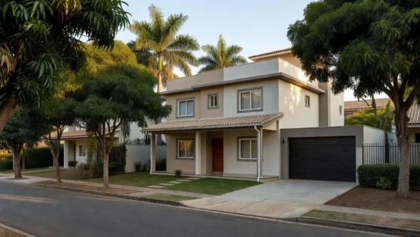 Casa residencial brasileira em venda no mercado imobiliário