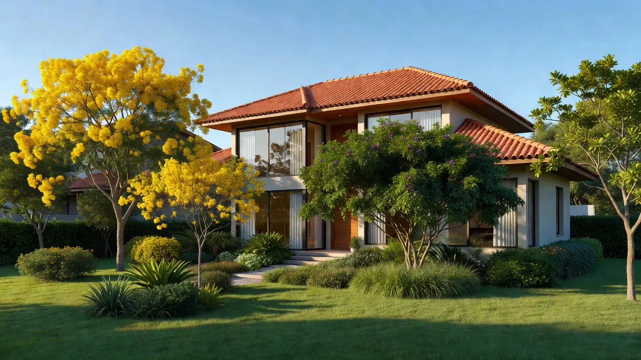 Casa residencial brasileira representando inventário imobiliário e herança