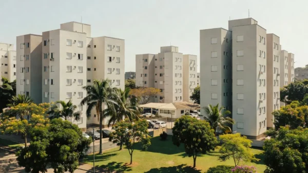 Condomínio residencial médio no Brasil, fonte de indicações imobiliárias