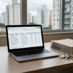Planilha do Google Sheets para pipeline de vendas imobiliárias e controle de exclusividades