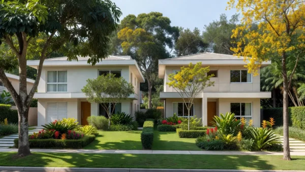 Casas residenciais brasileiras para comparativos de preços no mercado imobiliário
