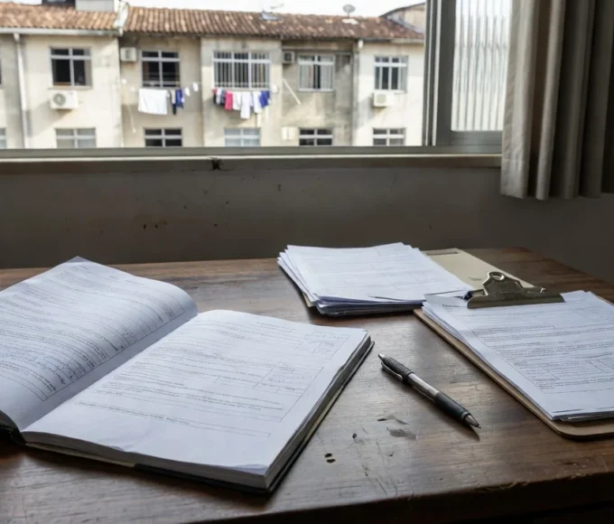 Contrato de intermediação imobiliária destacando pendências estruturais para proteção de comissão